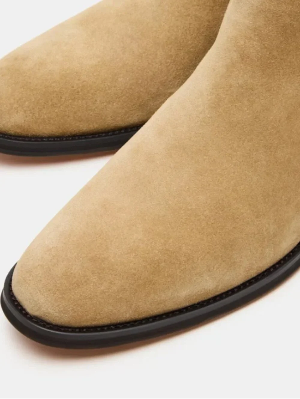 NIB Mens Steve Madden Aldair Chelsea Taupe Suede Boot Sz 11.5